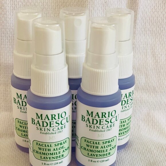 8 Mario Badescu Facial Spray Aloe Chamomile and Lavender Mist 1oz Bottles NEW - Picture 2 of 2
